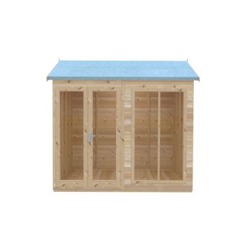 Mayfield 8 x 6 Summerhouse - Wood - L19.9 x W238 x H240.9 cm
