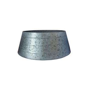 Christmas Tree Skirt - Iron - L67 x W67 x H26 cm - Galvanised