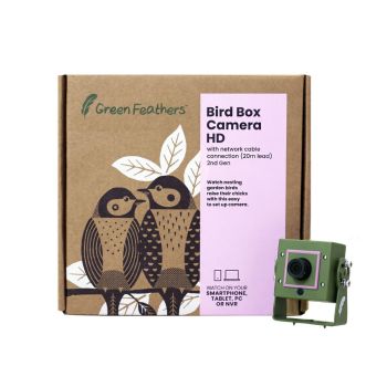 1080p HD IP Bird Box Camera with 20m Network Cable