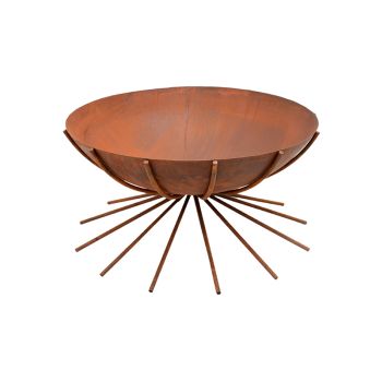 Outdoor Dakota Firebowl - Metal - L73 x W71 x H37 cm - Rust