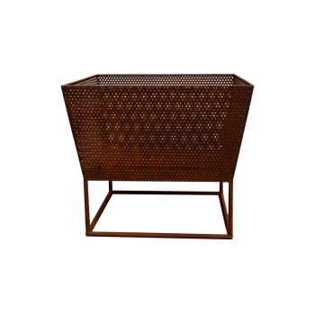 Outdoor Norfolk Iron Firebowl - Metal - L52 x W52 x H44.5 cm - Rust