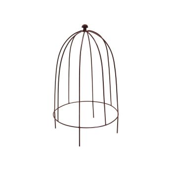 Outdoor Plant Support - Mild Steel - L36 x W36 x H60 cm - Bronze