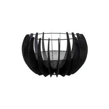 Outdoor Solis Firebowl - Steel - L50 x W50 x H30 cm - Matt Black