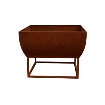 Outdoor Windermere Iron Firebowl - Metal - L50 x W50 x H36 cm - Rust