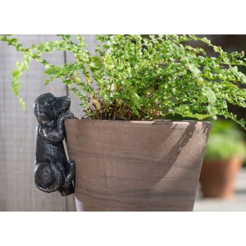 Labrador Plant Pot Hanger - L5 x W5 x H10 cm