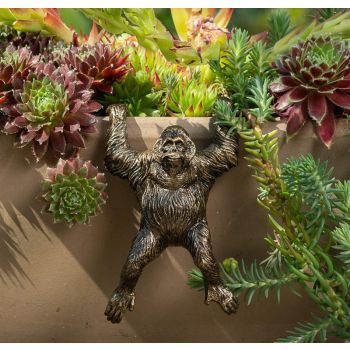 Orangutan Plant Pot Hanger - L11.5 x W7 x H5.5 cm