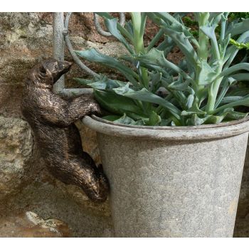 Polar Bear Plant Pot Hanger - L10.5 x W5 x H6 cm