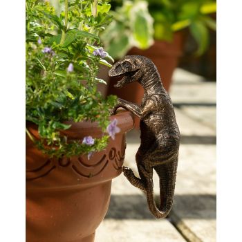 Velociraptor Plant Pot Hanger - L10.5 x W4.5 x H5 cm