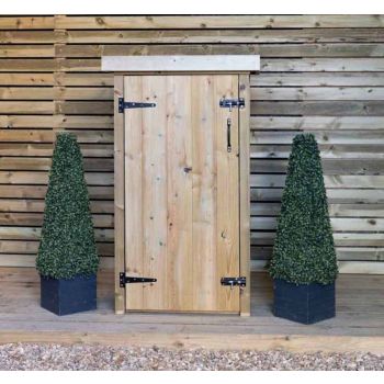 Pendle Parcel Store Large - Timber - L47 x W68 x H121 cm