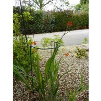 10 x 34 Inches Border Support (Pack of 4) - Steel - L17.7 x W25.4 x H86.4 cm - Green