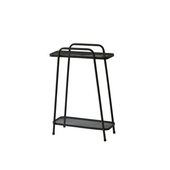 Modern Plant Stand 2 Shelf Tall