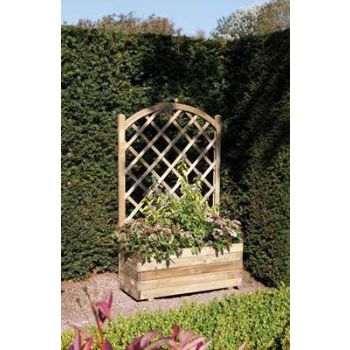 Rectangular Planter & Lattice - L42 x W90 x H138 cm