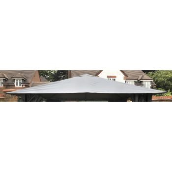 Replacement Canopy for Highfield Gazebo - L250 x W250 cm - Grey