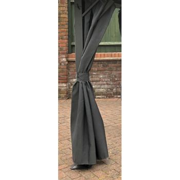 Replacement Curtains Set for Highfield L300 x W300 cm - Grey