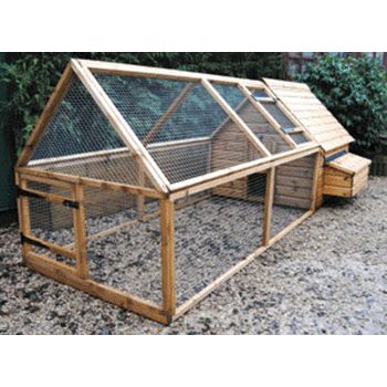 Holbrook Chicken Coop 8 to 16 Hens & Run