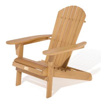 Sandown Fixed Adirondack Chair - Timber - L89 x W77 x H93.5 cm