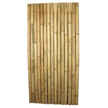 Whole Pole Fence Panel (Pack of 4) - Bamboo - L800 x W100 x H200 cm - Tali