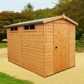10 x 6 Feet Security Apex Handmade Garden Shed