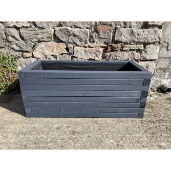 Norfolk Planter (Painted Wooden Planter - Choice of Colours Available) - L60 x W30 x H30 cm