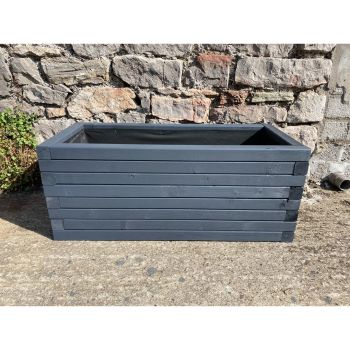 Norfolk Planter (Painted Wooden Planter - Choice of Colours Available) - L90 x W30 x H40 cm