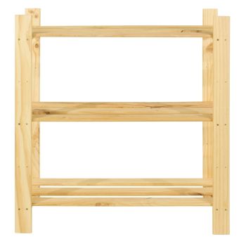 3 Shelf Storage Unit - Cedar Timber - 800 x300 x 900 mm - Pre-Sanded