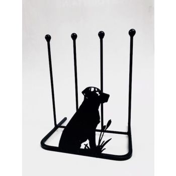 2 Pair Boot Rack - Labrador - Steel - L30.4 x W38 x H48.3 cm - Black