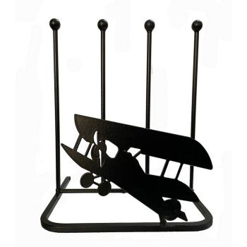 2 Pair Boot Rack - Tiger Moth - Steel - L27.9 x W38 x H48.3 cm - Black