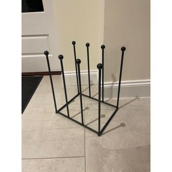 Rectangle Boot Rack  - Steel - L29 x W37 x H45.5 cm - Black