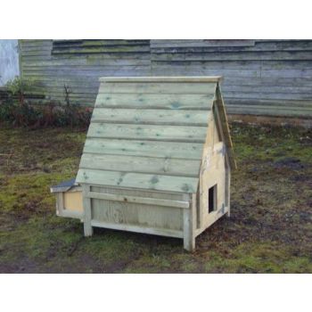 Swiss Chalet - Up to 12 hens - L91.4 x W121.9 cm