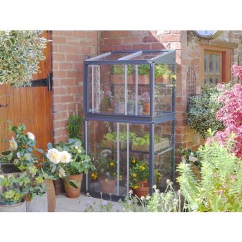 City Growhouse - Aluminium/Glass - L80 x W53 x H151 cm - Anthracite