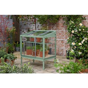 Herb House - Aluminium/Glass - L80 x W55 x H93 cm - Cotswold Green