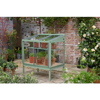 Herb House - Aluminium/Glass - L80 x W55 x H93 cm - Without Coating
