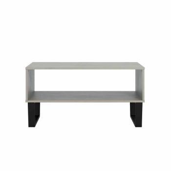 Open Coffee Table Grey Wax Finish