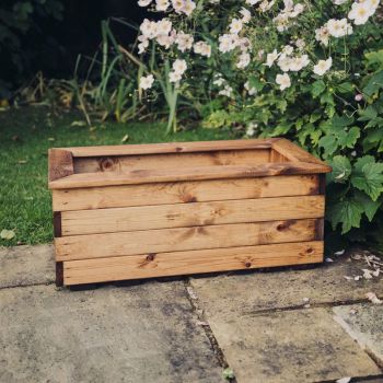 Valley Trough Medium - Timber - L39 x W79 x H32 cm - Garden Planter - Fully Assembled