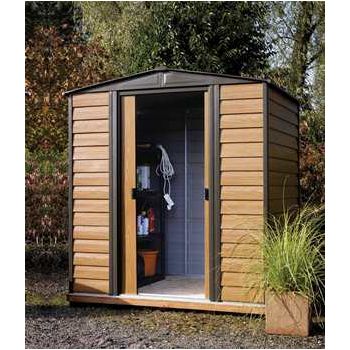 Woodvale Metal Shed - L151 x W194 x H201 cm