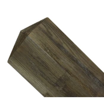 Pyramid Top Post - Pressure Treated Scandinavian Redwood - L100 x W100 x H1650 mm