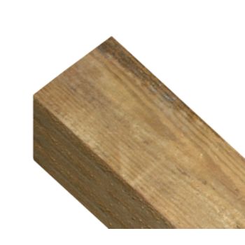 Square Top Post - Pressure Treated Scandinavian Redwood - L100 x W100 x H1650 mm