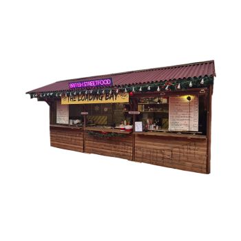 6m x 2m Edingburgh Chalet - Timber - L305 x W630 x H290 cm - Minimal Assembly Required