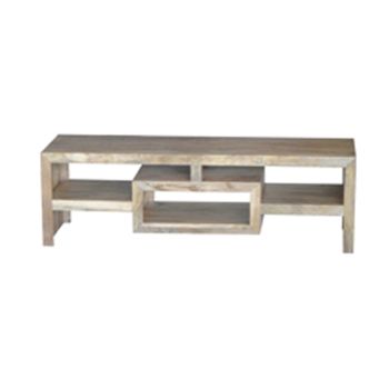 Yoga Large Plazma Unit - Mango Wood - L40 x W145 x H45 cm - Light Finish